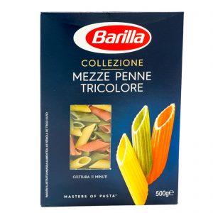 Paste Barilla 70 Mezze Penne Tricolore 500g